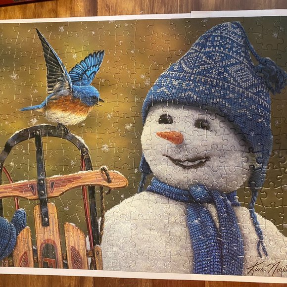 Snowman Puzzle - Picture 2 of 4